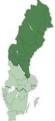 Spelet Svenska landskap - Norrland
