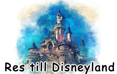Spelet Ord för resor till Disneyland