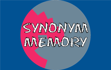 Spelet Synonym-memory