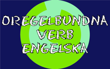 Spelet Oregelbundna verb - engelska