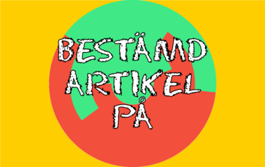 Spela Bestämd artikel på möbler Spelet Bestämd artikel på möbler