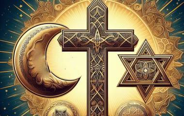 Spelet Skilj på judendom, kristendom och islam