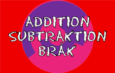 Spelet Addition subtraktion bråk