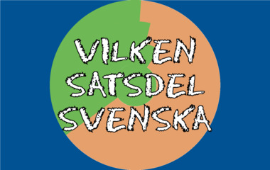Spela Vilken satsdel? Svenska 2 Spelet Vilken satsdel? Svenska 2