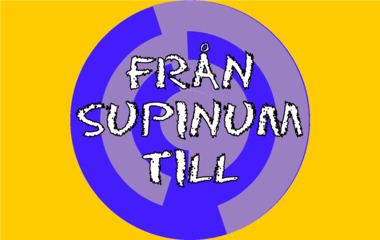 Spela Från supinum till infinitiv Spelet Från supinum till infinitiv