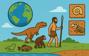 Spela Livets utveckling & Människans evolution Spelet Livets utveckling & Människans evolution