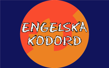 Spelet Engelska kodord