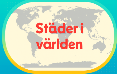 Spelet Städer i världen