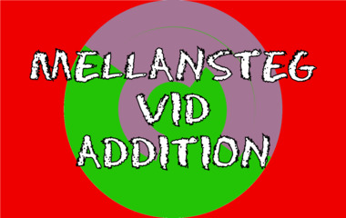 Spela Mellansteg vid addition Spelet Mellansteg vid addition
