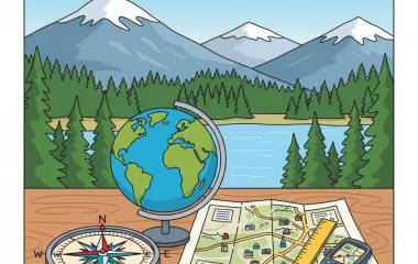 Spelet Kartkunskap och Sveriges geografi