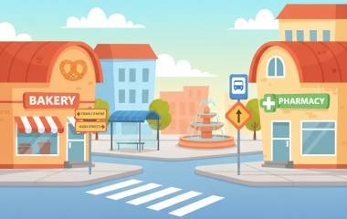 Spelet Ge och få vägbeskrivningar