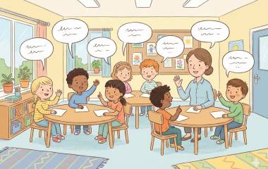 Spelet Presentera dig på engelska