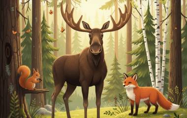 Spelet Svenska skogsdjur