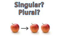 Substantiv - singular eller plural