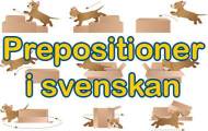 Prepositioner i svenskan