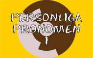 Personliga pronomen i singular