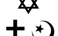 Begrepp kristendom, judendom och islam