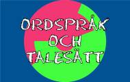 Ordspråk och talesätt