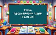 Spela Regelbundna verb i perfekt
