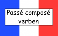 Spela Passé composé - Verben avoir, être, aller, -er verb, -ir verb