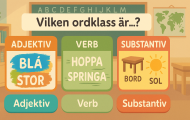 Tre ordklasser