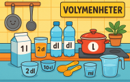 Volymenheter - med hjälp