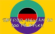 Siffror mellan 20-100 på tyska