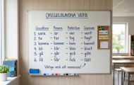 Böj verbet rätt – oregelbundna verb