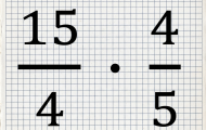 Multiplicera med bråk och heltal