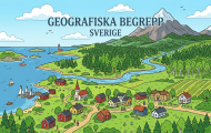 Geografiska begrepp – Sverige