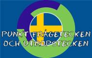 Punkt, frågetecken och utropstecken