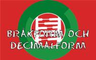 Bråkform och decimalform